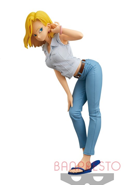 Dragon Ball Z Android 18 Glitter & Glamours II Figure SP Banpresto