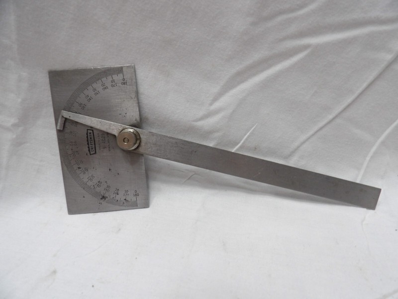 Craftsman Machinist Protractor 9-4029 Made in USA