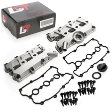 2x Cylinder Head Valve Cover Oil Cap Cap Set For Audi A7 4G 2.5 2.8 3.0