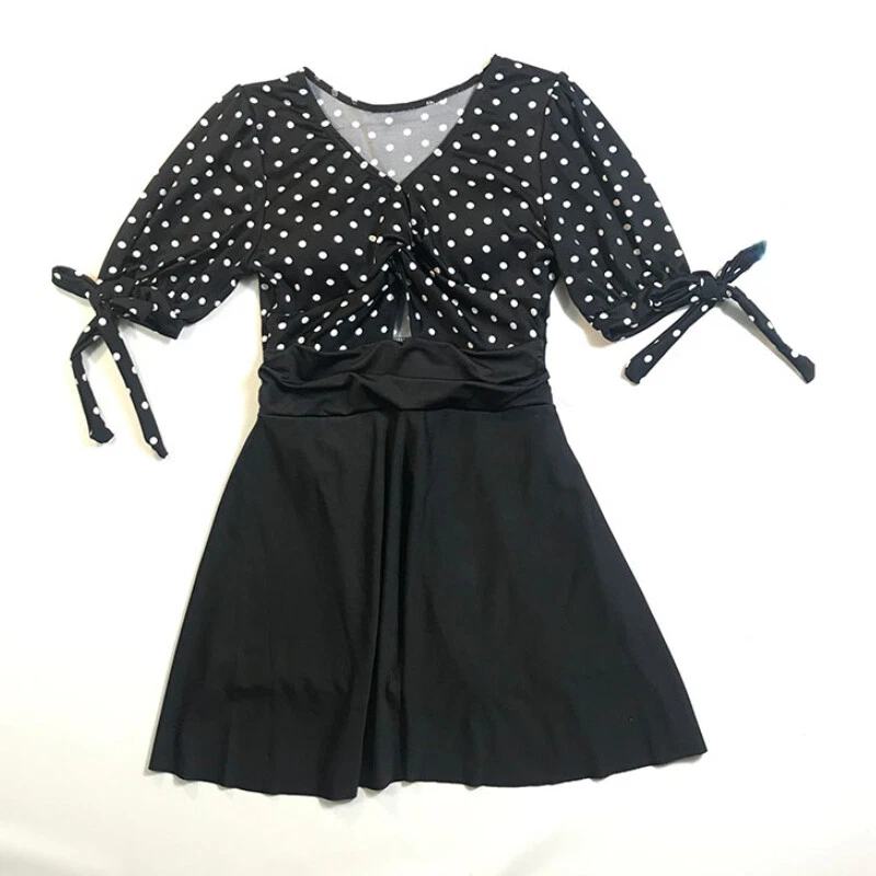 Traje de baño para dama 3 piezas Bikini Traje de baño Sexy Encaje Cubrir Caftán Cuello en V Ropa de playa Foto 4 de 4