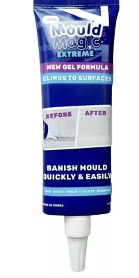 MOULD MAGIC EXTREME GEL FORMULA 120G TUBE Eco ARMATUREN WASCHBECKEN FUGENFENSTER