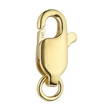 Ritastephens 14k Yellow Gold Lobster Catch Lock Replacement 11mm