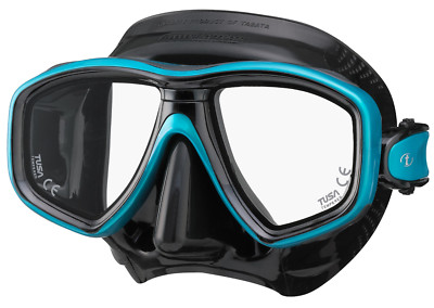 Tusa Freedom Ceos Mask Scuba Diving, FreeDiving, Snorkeling BK/Green M-212QB-OG