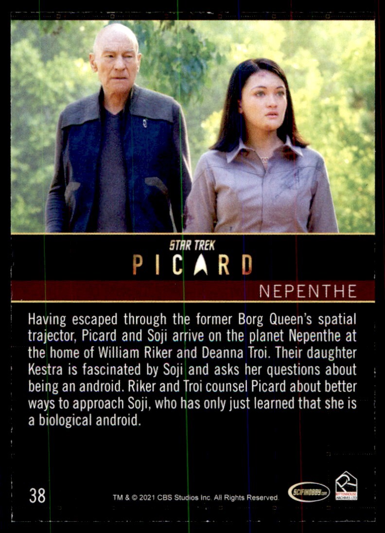 2021 Star Trek Picard Picard #38 | eBay