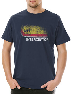 Inter I Main Force Patrol Logo Herren T-Shirt iller Fury Mad Road Max Kult Movie