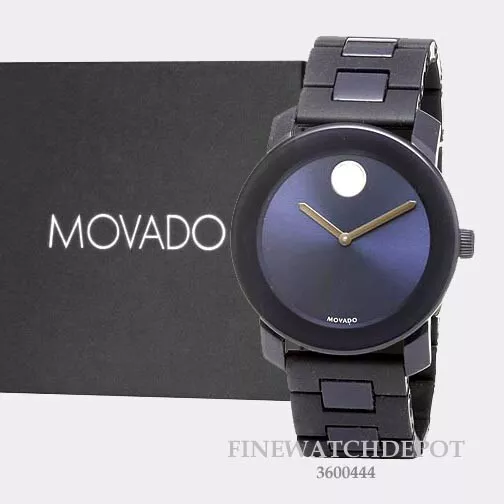 Navy blue movado best sale watch