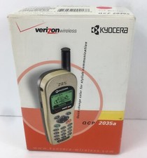 KYOCERA QCP2035a Qualcomm Verizon Vintage Phone QCP 2035a For Parts Or Repair