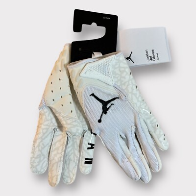 Nike Jordan Vapor Jet 7.0 Gloves White / Black Size Small