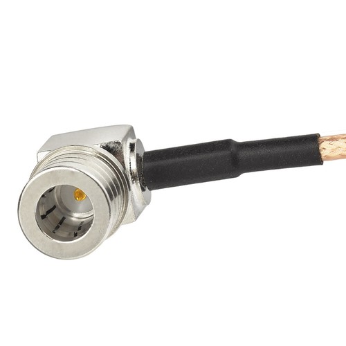 SMA Male to QMA Male right angle Adapter Pigtail Coax Cable RG316 30cm Wireless - Picture 3 of 4
