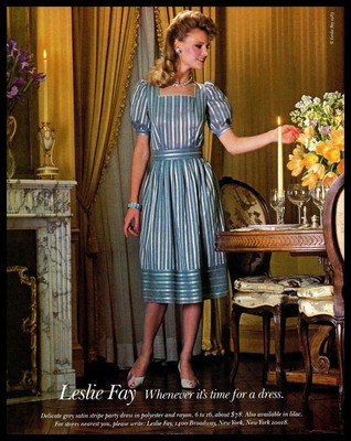 Leslie Fay Fashion Designer Vintage 