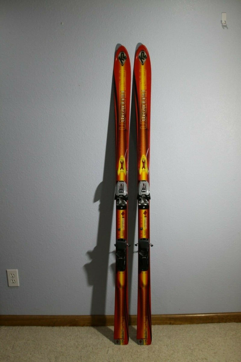 K2 USA FREEDOM SIX FOUR Skis with bindings Marker M 3.1 Men