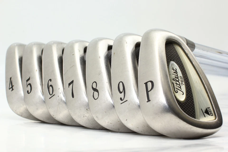 7Pcs Titleist DCI 762 4-5-6-7-8-9-P Iron set Rifle FCM 6.0 Stiff Steel RH Irons - Image 2 of 4