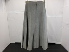 Women's Vintage Jones New York A-Line Suede Maxi Skirt Size 8
