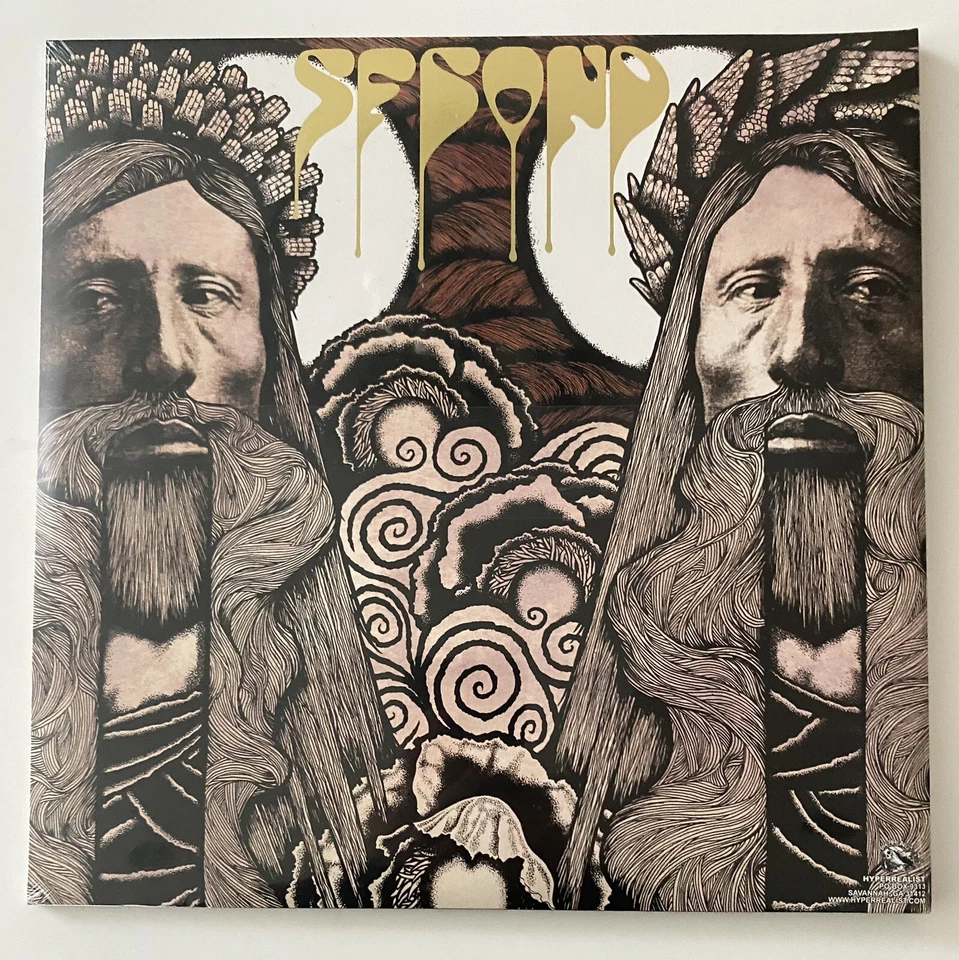 Baroness First & Second Limited 1/300 Clear w Gold & White Splatter Vinyl LP New - Image 4 of 4