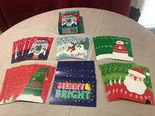 NEW BOX OF 30 OLD EAST MAIN CHRISTMAS CARDS WITH ENVELOPES - 6 ASSORTED DESIGNS