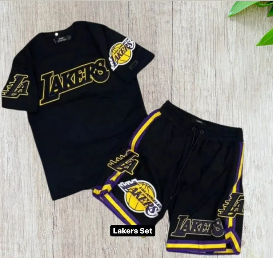 Shop Pro Standard Los Angeles Lakers Pro Team Shorts BLL351639