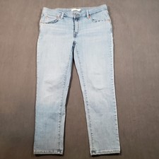 Levi's Boyfriend Jeans Womens 31 Light Blue Wash Straight Leg Denim 19887-0127