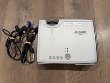 Hitachi CP-S318 Multimedia Mobile LCD Projector Tv Screen Movies Works