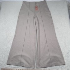 Quince Ultra-Stretch Ponte Super Wide Leg Pant Women’s XL Ecru