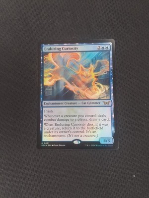 Enduring Curiosity - Foil - Duskmourn: House of Horrors (MTG)