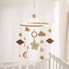 let's make Baby Crib Mobile for Boys Girls Boho Nursery Galaxy