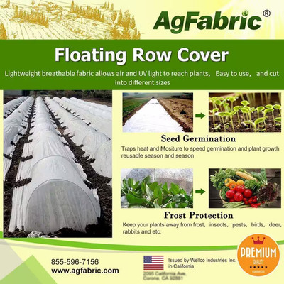 10 Ft. X 25 Ft. 0.55 Oz. Warm Worth Floating Row Cover and Plant Blanket