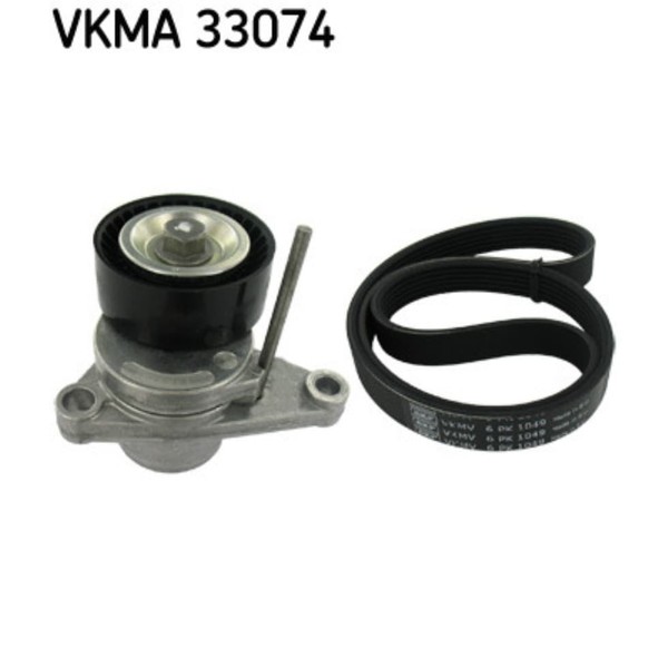 Keilrippenriemensatz SKF Vkma 33074 FüR Peugeot CitroëN 207 C3 II 307 SW C2-image