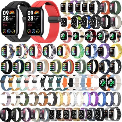 For Redmi Watch 4 5 6/Xiaomi Band 8 Pro 9 Pro Nylon/Leather/Silicone Strap Band