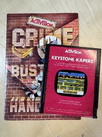Keystone Kapers Atari 2600 By Activision - Great Box & Cartridge Condition