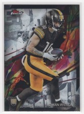 #94 Roman Wilson 2024 Finest RC Pittsburgh Steelers