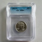New Listing1963-D Washington Quarter ICG MS64 Silver Denver Uncirculated Business Strike
