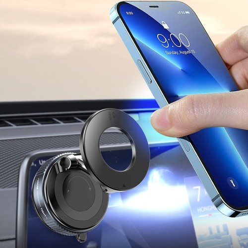 Support Téléphone Magnétique avec Aspirateur pour Amélioration de la Stabili - Photo 3 sur 14
