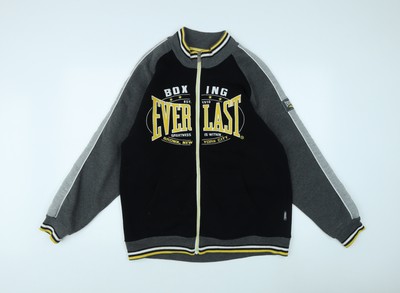 Everlast Herren Varsity Jacke schwarz Größe M