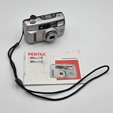 Pentax IQZoom 80G 35mm Point Shoot Film Camera 38-80mm Tested Working