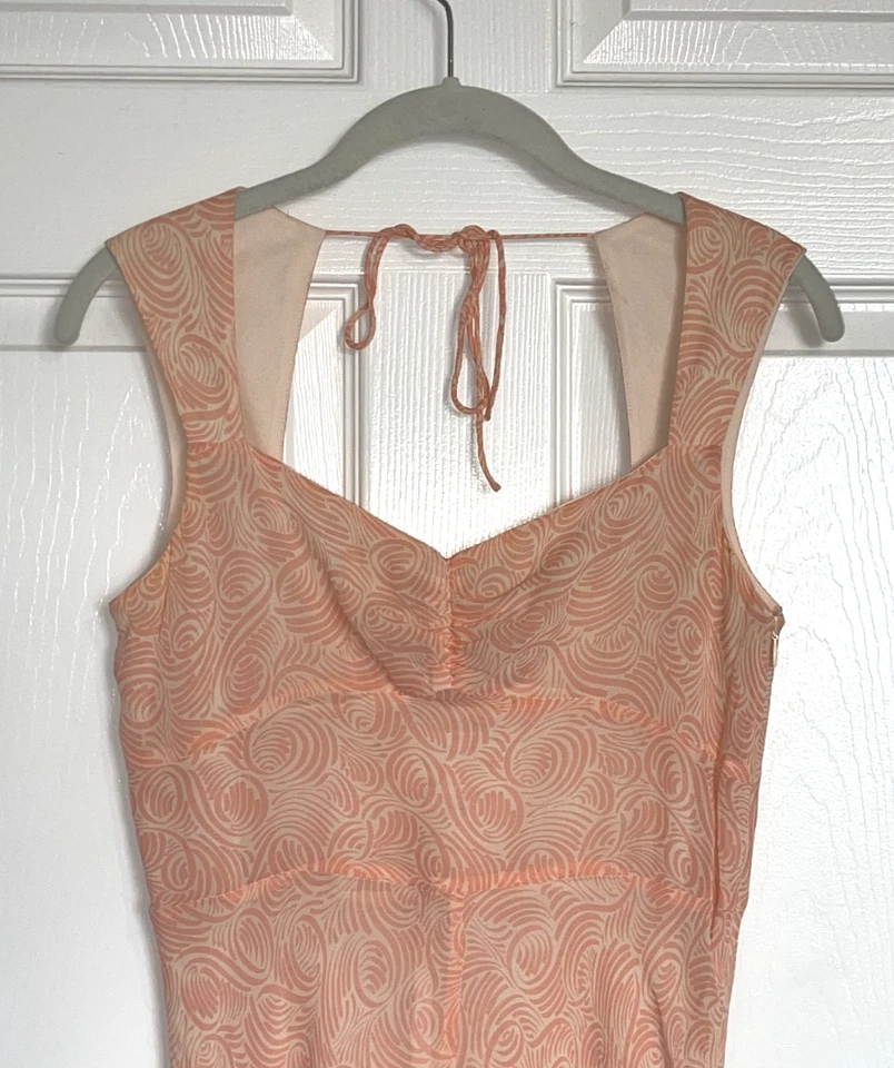 Vintage 90s Y2K Petite Sophisticate Silk Mini Dress Size 4 - Image 3 of 4