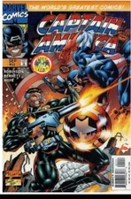  Captain America #11 Vol. 2 Marvel Comics 1997 Direct Edition VF/NM Sleeve/Board