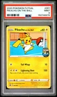 2020 POKEMON FUTSAL #001 PIKACHU ON THE BALL PSA 9