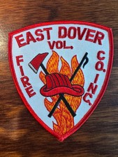 East Dover Vermont Fire Department Patch