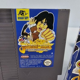 Nintendo Nes Mattel Jackie Chan&rsquo;s Action Kung Fu Videogame Vintage