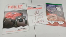 Nintendo Virtual Boy VB Console VUE-S-RA with Box Set Tested