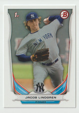 2014 Bowman Draft Baseball #DP53 Jacob Lindgren 1st - New York Yankees