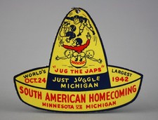 Vintage MN vs. MI Football Game Souvenir, 