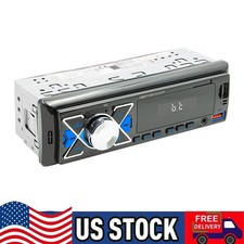 Car Stereo Audio In-Dash FM Aux Input Receiver USB MP3 Radio Player SD w/Remote
