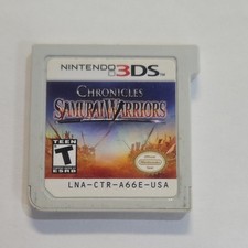Samurai Warriors: Chronicles (Nintendo 3DS, 2011) solo cartuccia gioco testata
