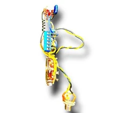 Solderless Tele HH Wiring Harness Coil Split, 3 way switch Bourns Pots