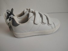 Wonder Nation Youth Boy's Shoes White Triple Strap Casual Sneakers Size 13
