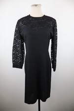 LUISA SPAGNOLI VESTITO ABITO MANICA LUNGA DONNA 46 WOMAN VINTAGE CASUAL LANA