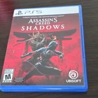 Assassin's Creed Shadows PS5 Ubisoft Action Adventure 2024 Ultra HD BR- opened
