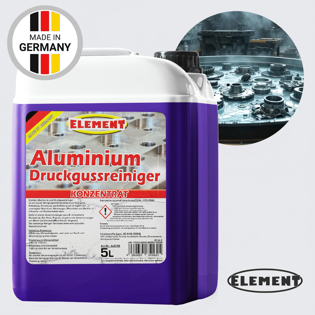 Ultraschallreiniger 5L Aluminium und Druckgussreiniger Konzentrat Teilereiniger