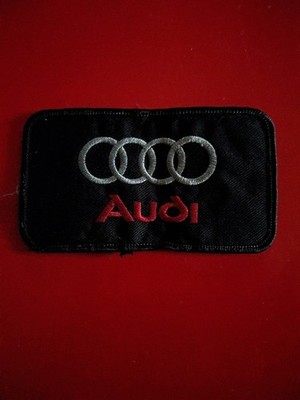 Audi Patch German Performance Tuning Service Tech Uniform Badge Embroidered Rare